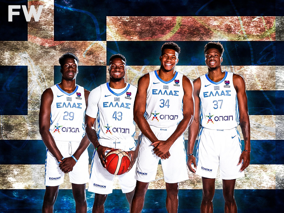 Giannis Antetokounmpo On Playing With His Brothers For Greece: “It’s A Dream Come True. We’ve Been Saying That One Day We’ll Achieve This."