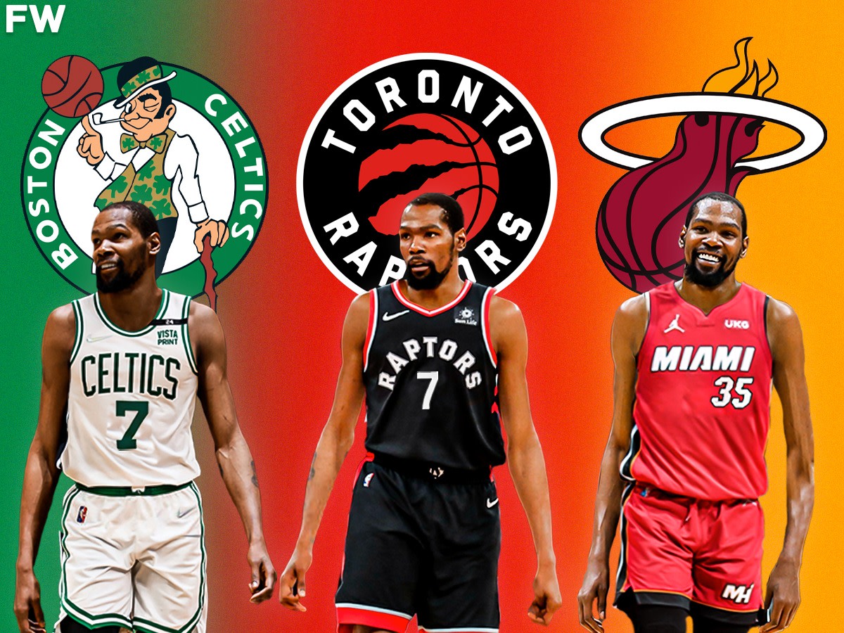 NBA Rumors: Celtics, Raptors, And Heat Remain 'The Most Significant' Candidates To Acquire Kevin Durant