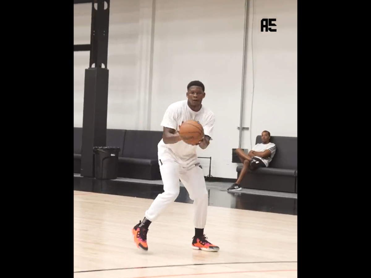 Video: Anthony Edwards Shows Off Improved Shooting Style During Offseason Workout