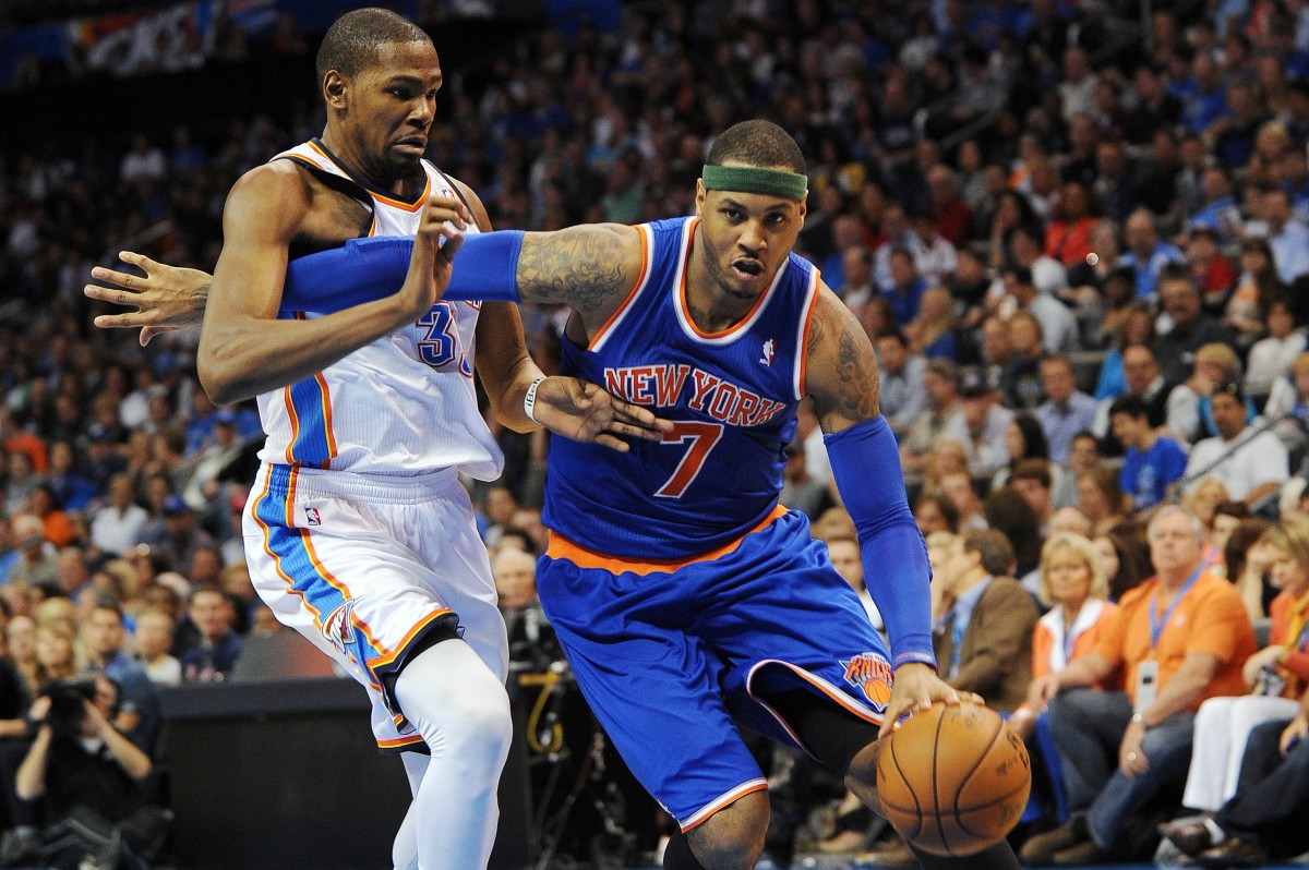 Draymond Green Says Carmelo Anthony Was A Better Scorer Than Kevin Durant In Their Primes