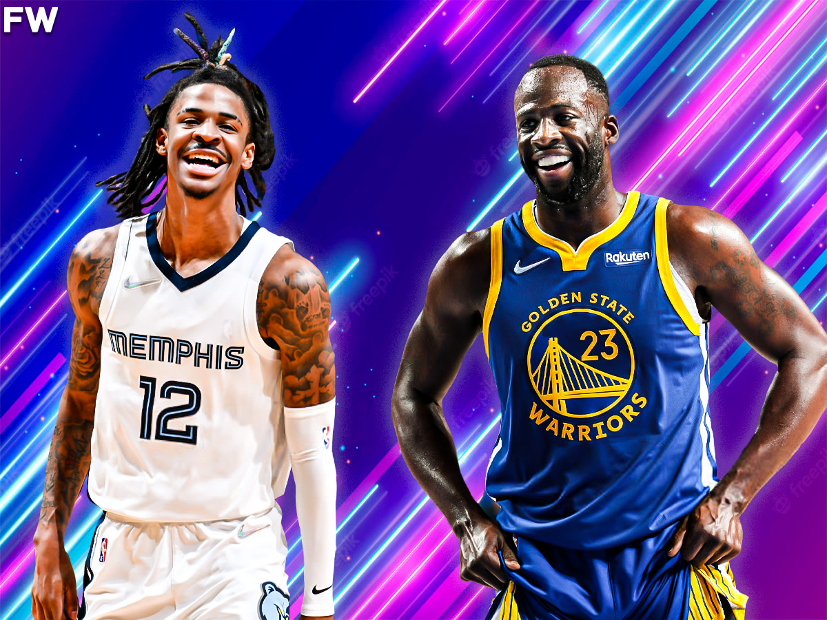 Ja Morant Reacts To Draymond Green Saying That The Grizzlies Superstar Is The Young Player Who Reminds Him Of Himself: "Woo Dats Real Shii"