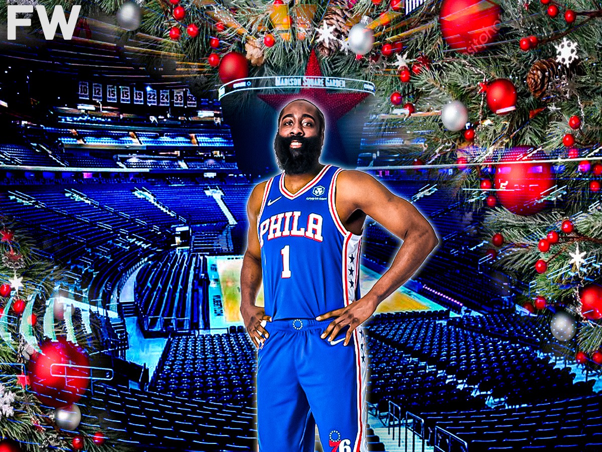 James Harden Excited For Christmas Day Matchup Against The New York Knicks: "Christmas In The Garden!"
