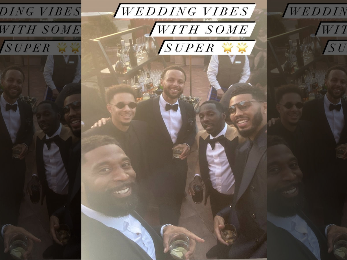 Stephen Curry, Jayson Tatum, And LeBron James' Agent Spotted At Draymond  Green's Wedding - Fadeaway World