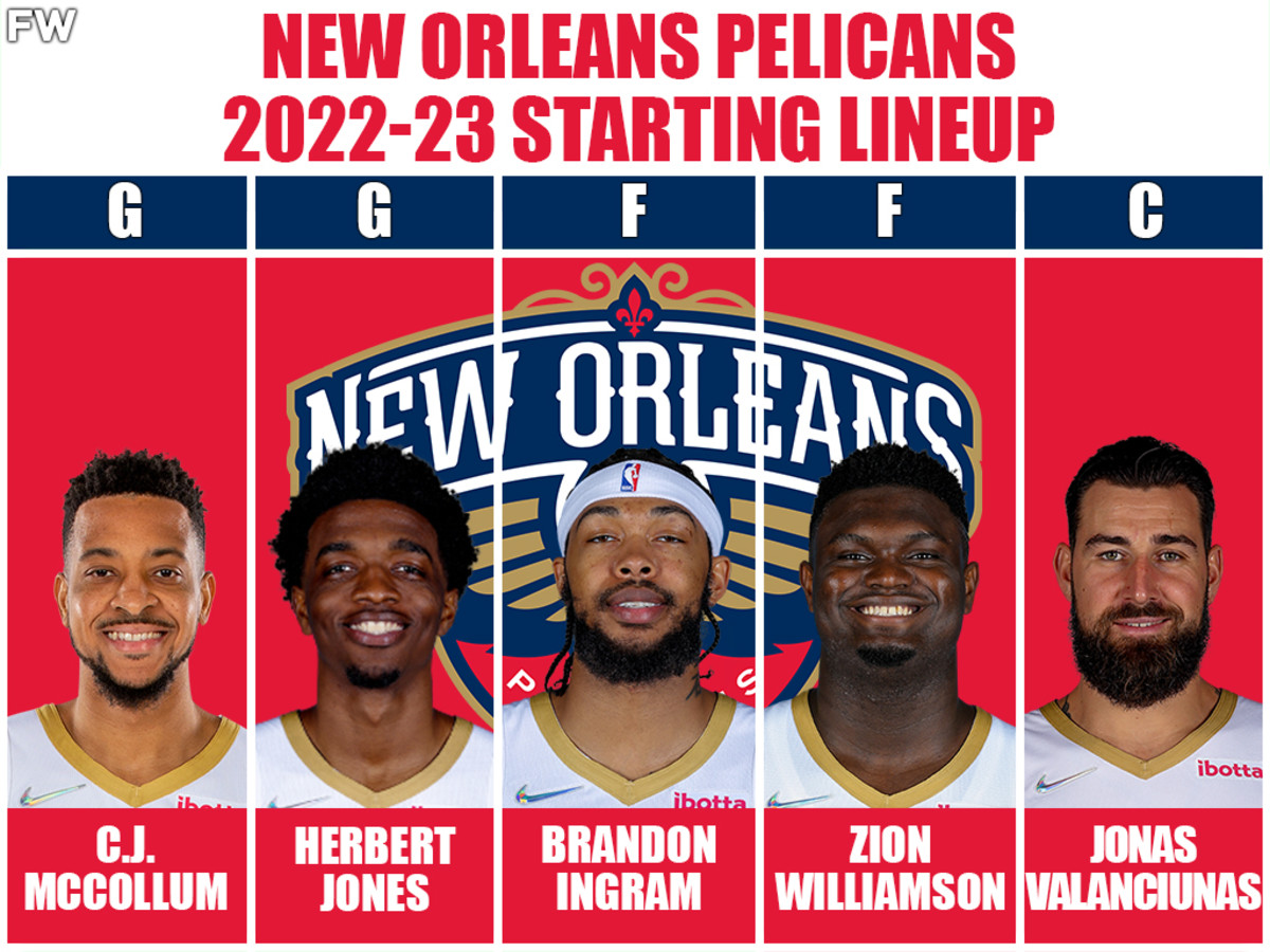 Pelicans Starting Lineup 20242024 Gert Pepita