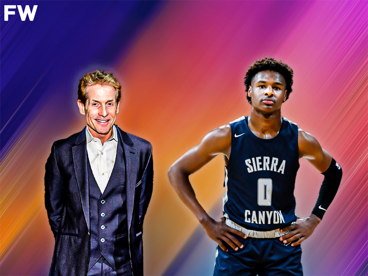 Skip Bayless Already Announces Bronny James Will Be 'A Focal Point' Of Undisputed
