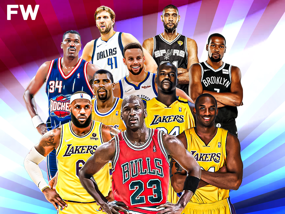 NBA Fans Tried To Create The Perfect Starting 5 Choosing From 10 NBA Legends: "Kobe Bryant, Michael Jordan, LeBron James, Kevin Durant, Shaquille O'Neal... No One Can Beat This Superteam."