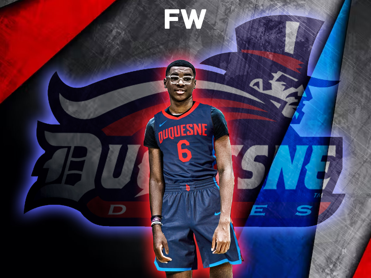 Bryce James Has Already Received His First D-1 Scholarship Offer From Duquesne University As A 15-Year-Old