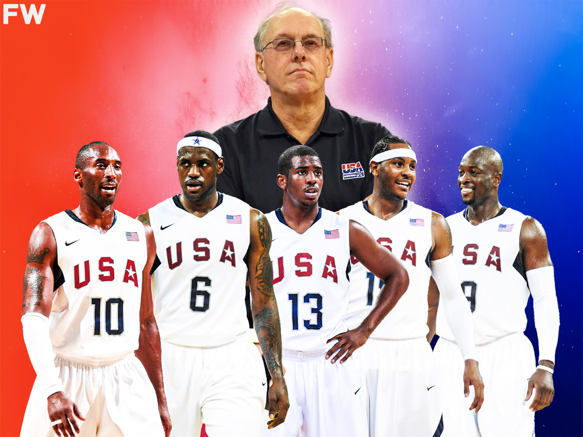 Jim Boeheim Reveals Mentality Of 2008 Olympics Redeem Team: "Guys Didn't Care Who Scored Or How Much They Scored, They Just Wanted To Win."