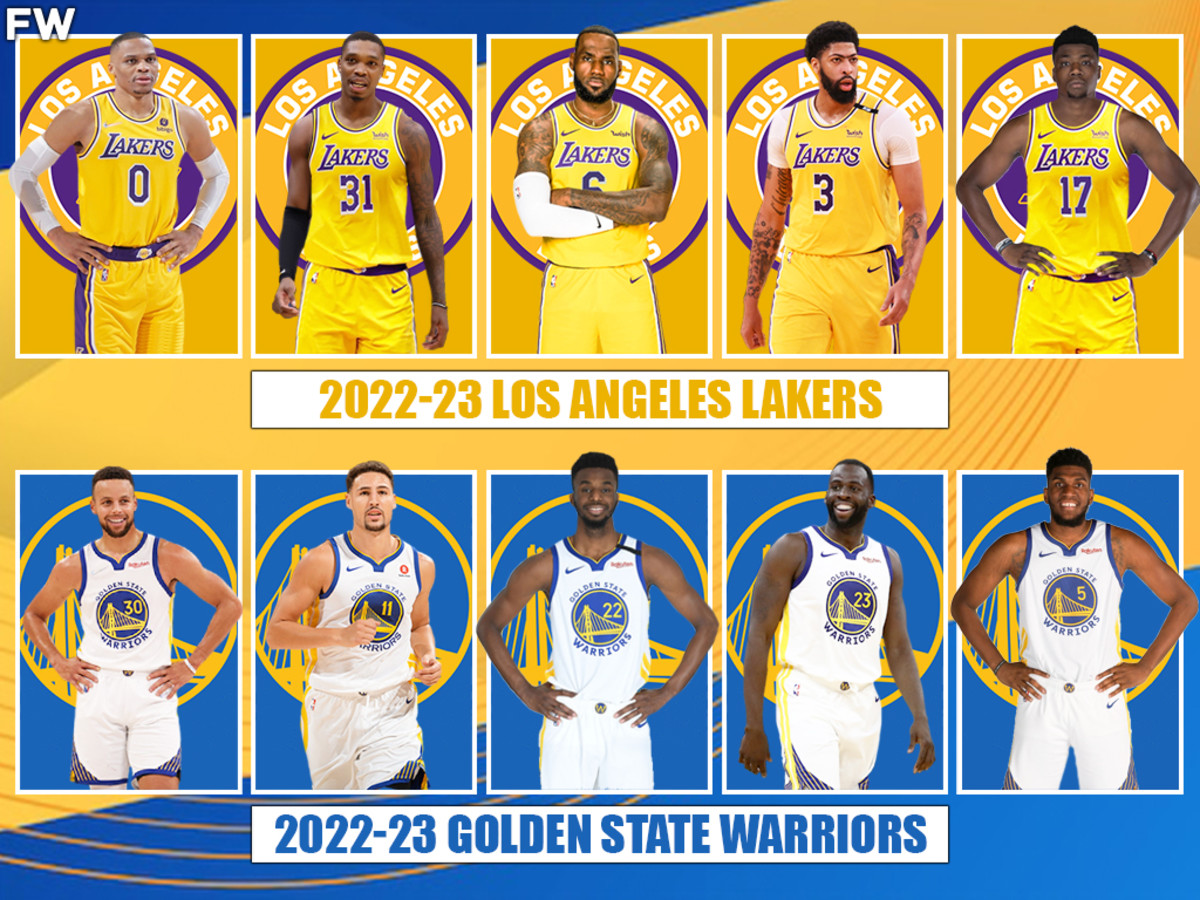 Here's full comparison of 202223 Lakers vs. 202223 Warriors The