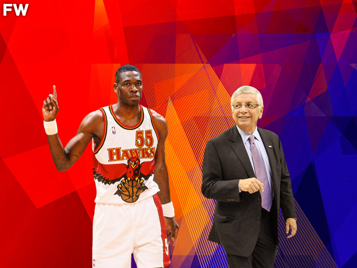 Former NBA Commissioner David Stern Once Asked Dikembe Mutombo To Stop His Iconic Finger Wagging Celebration And Drew A Hilarious Response From Him: “David, I Can’t. It’s Just Coming Naturally.”