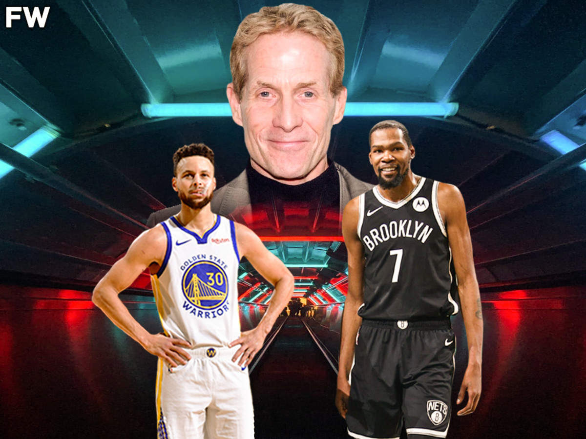 Skip Bayless Takes A Big Shot At Stephen Curry While Dubbing Kevin Durant The Best Player In The World: "You're Telling Me The Greatest Player On The Planet Is The Same Steph Curry Who Epically Failed In The 2016 Finals."