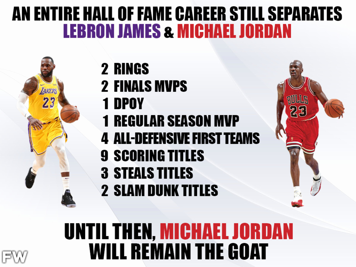 LeBron James vs. Michael Jordan: An Entire Hall Of Fame Career Still Separates Them