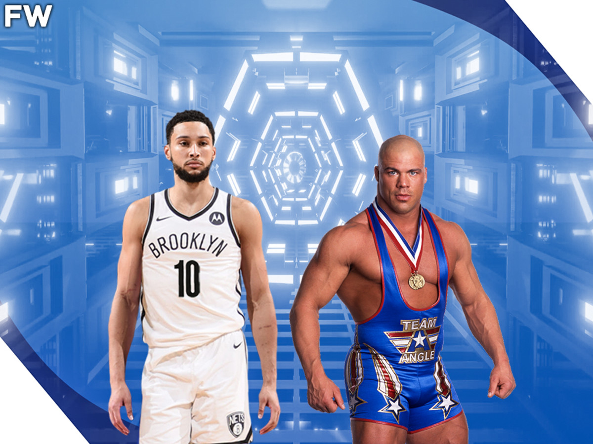 NBA Fan Shares Hilarious Kurt Angle Meme To Show How The Sixers Fans ...