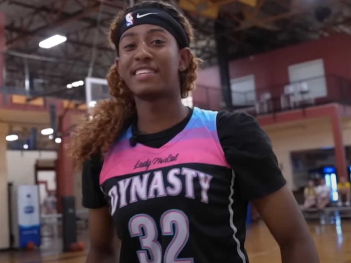 NBA Fans React To Viral Video Of A Man Entering A Girls' AAU Tournament In Disguise: "Son Was Cooking Em Fr I’m Crying"