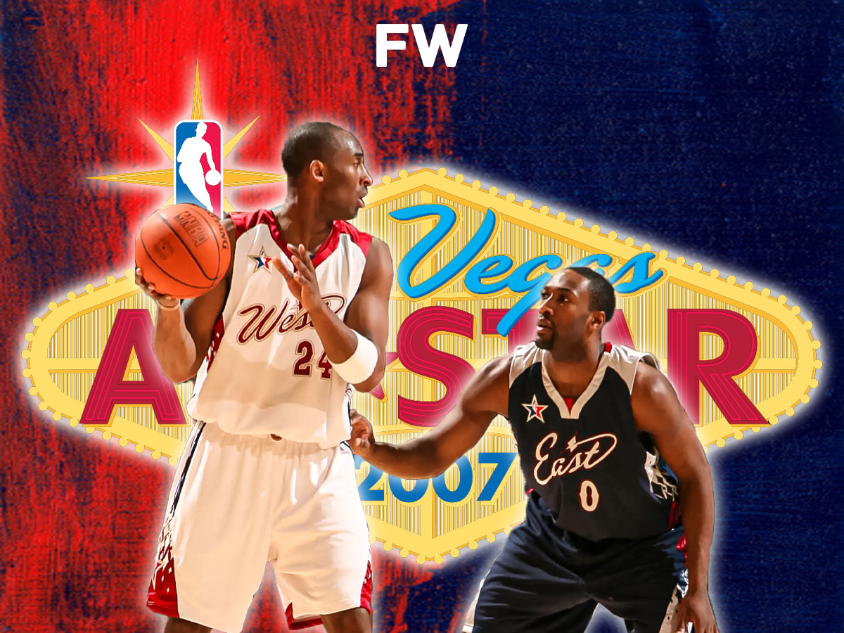 Gilbert Arenas Claimed During The 2007 NBA All-Star Game That He'd Cross Kobe Bryant, Only To Later See Kobe Win The All-Star Game MVP