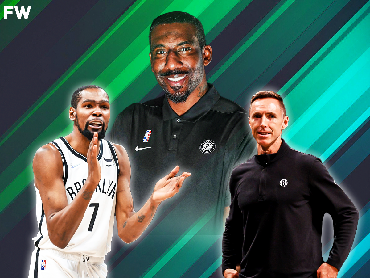 Former Nets Assistant Coach Amar'e Stoudemire Believes Kevin Durant And Steve Nash Will Find A Way To Work Things Out: "Steve Was An Egoless Player. Kevin Durant Is Also An Egoless Player."