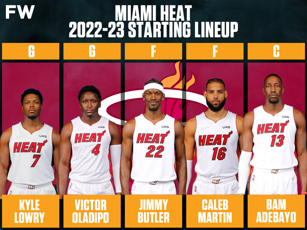 Miami Heat roster: Projected starters, key moves, predictions for 2022-23  NBA season - DraftKings Network