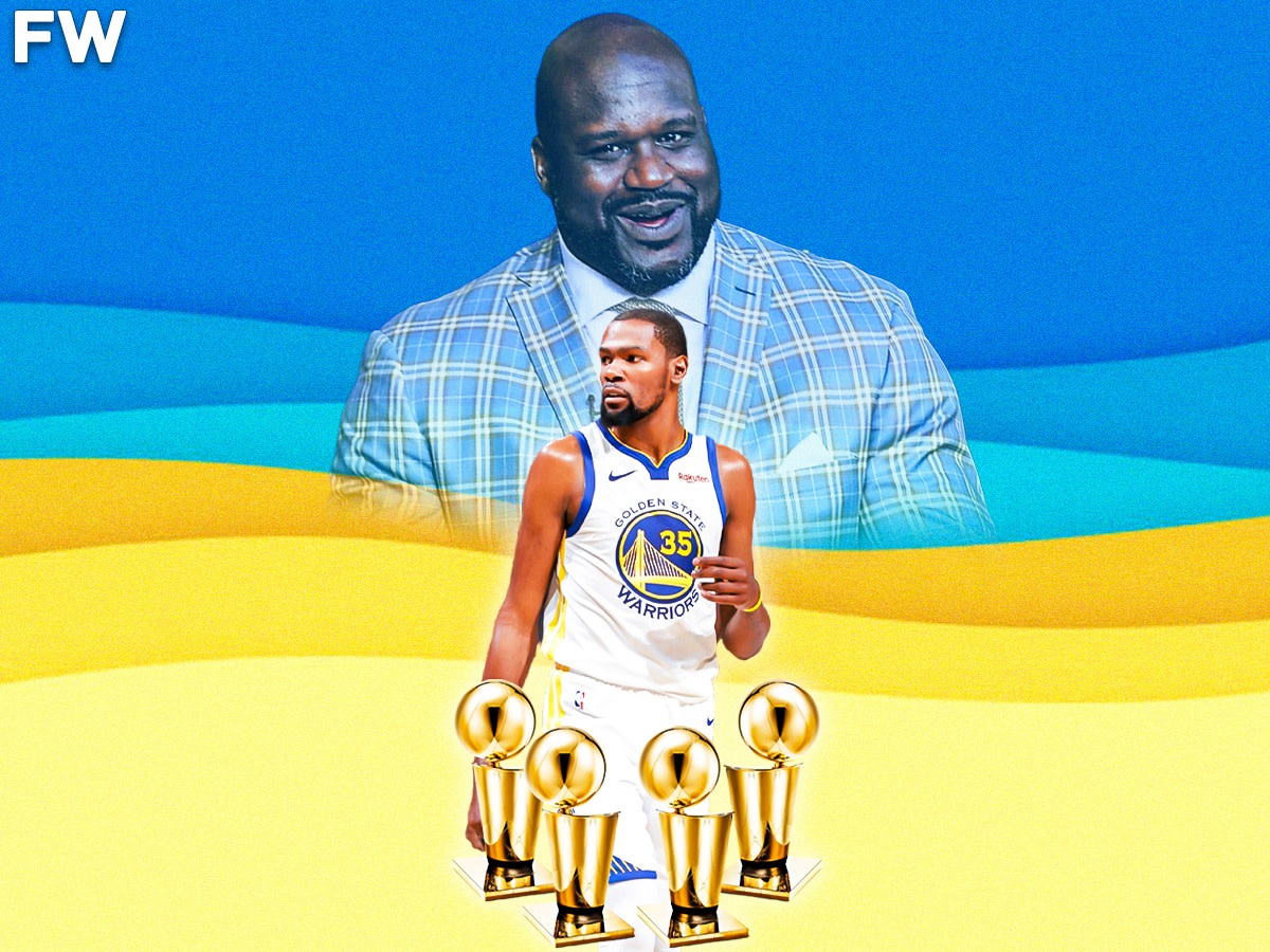 Shaquille O'Neal Says Kevin Durant's Championships With The Warriors Don't Count: "You Could Have Won 4, You Could Have Won 7 Like Big Shot Bob. I Ain't Let That Ride."