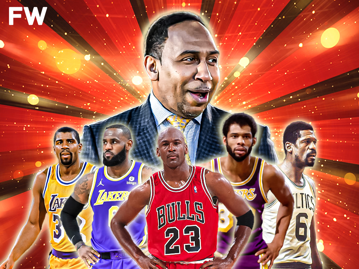 Stephen A. Smith Names His Top 5 Greatest Players Of All Time
