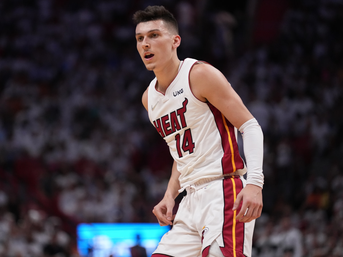 Tyler Herro Quickly Changed His Caption On Instagram After He Got Trolled For Making A Mistake About Manu Ginobili