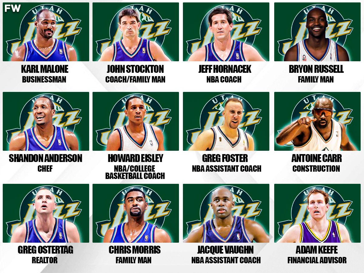 1998 Utah Jazz: Where Are They Now?
