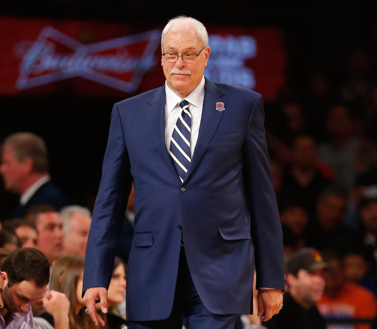Phil Jackson Once Recommended That The NBA Should Add A 4-Point Line And 30-Second Shot Clock: "It Wouldn't Be Long Before Players Will Get Reasonably Comfortable Shooting From Out There."