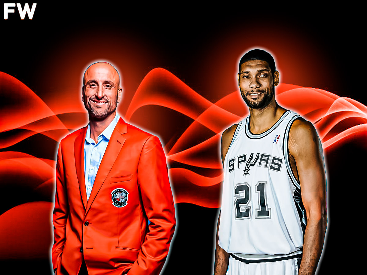 Manu Ginobili Gave Huge Praise To Tim Duncan In His Hall Of Fame Speech: "One Of The Best Players To Ever Play The Game..."