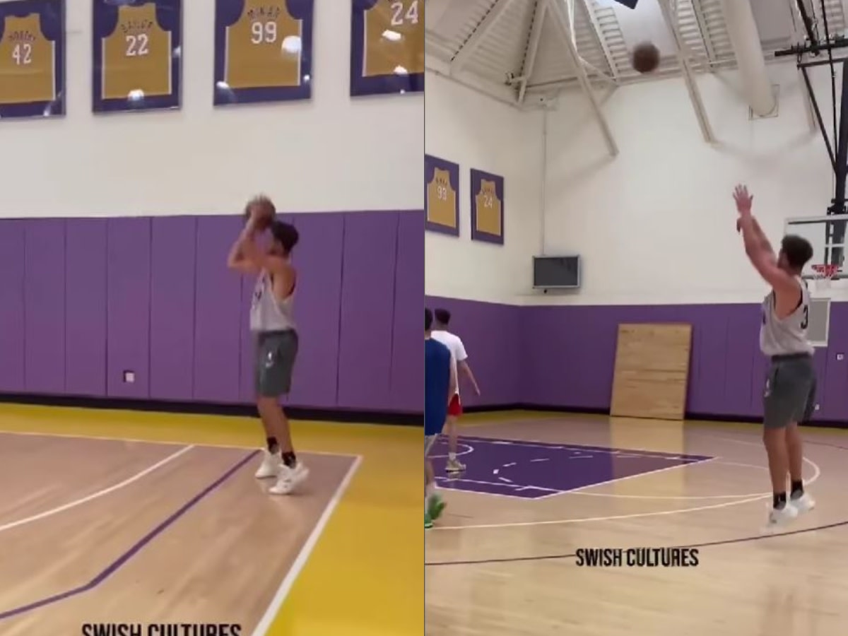 Klay Thompson Hits 22 Straight 3-Pointers In Incredible Workout Video
