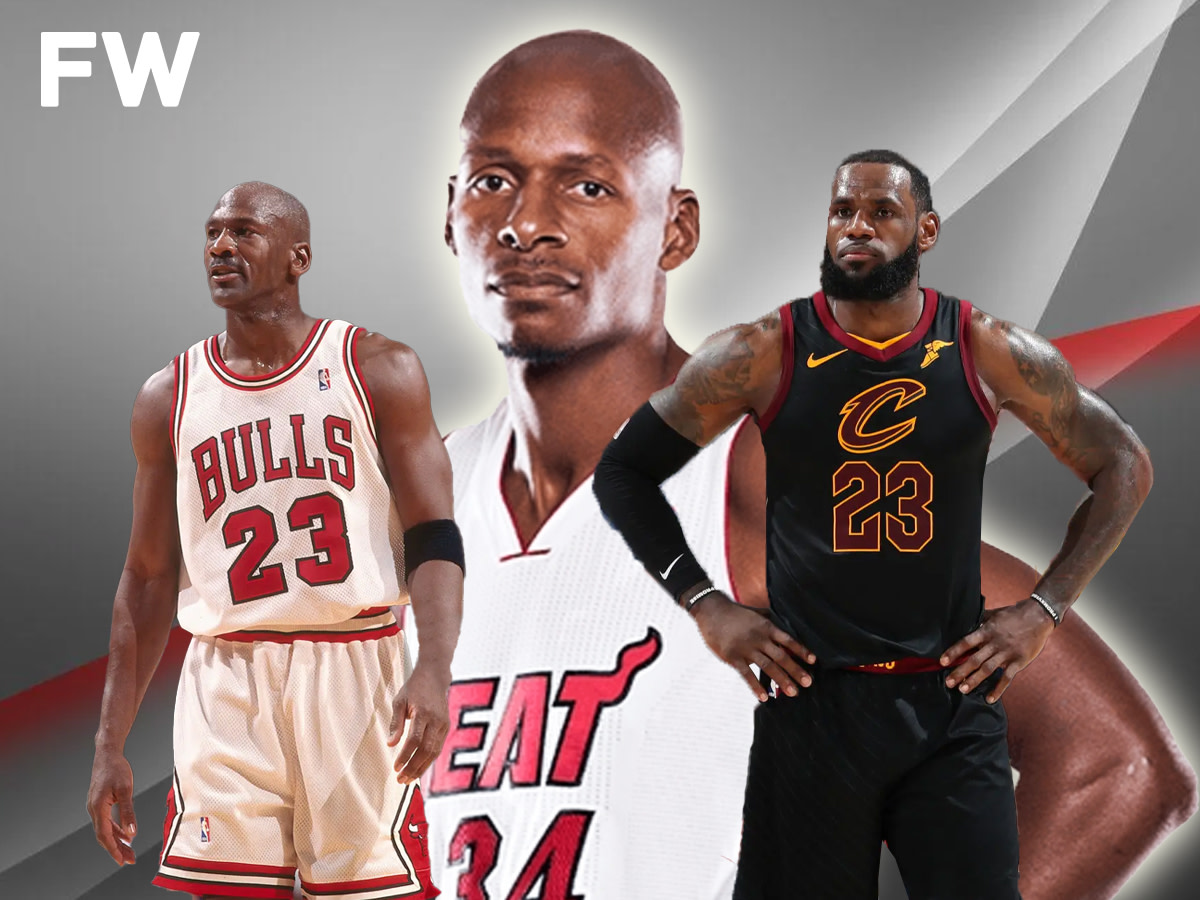 Ray Allen Made A Clear Choice In The GOAT Debate Between LeBron James And Michael Jordan: “He’s Certainly In The Top Five Of All Time, But Playing Against Him And MJ, I Think For Me It’s MJ All Day Long."