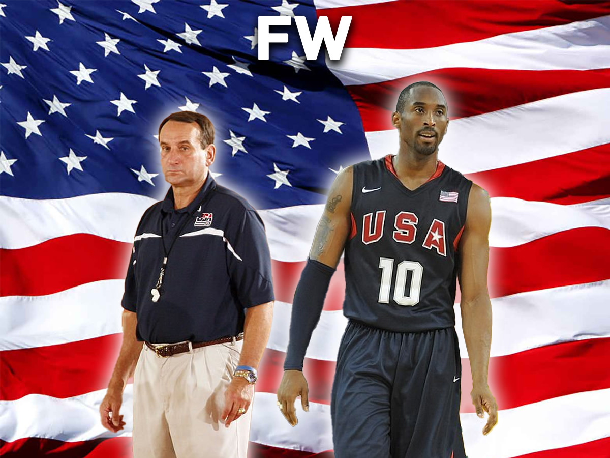 Coach Mike Krzyzewski Reveals He Had A Lot Of Concerns About The 2008  Redeem Team And That Is Why He Recruited Kobe Bryant - Fadeaway World