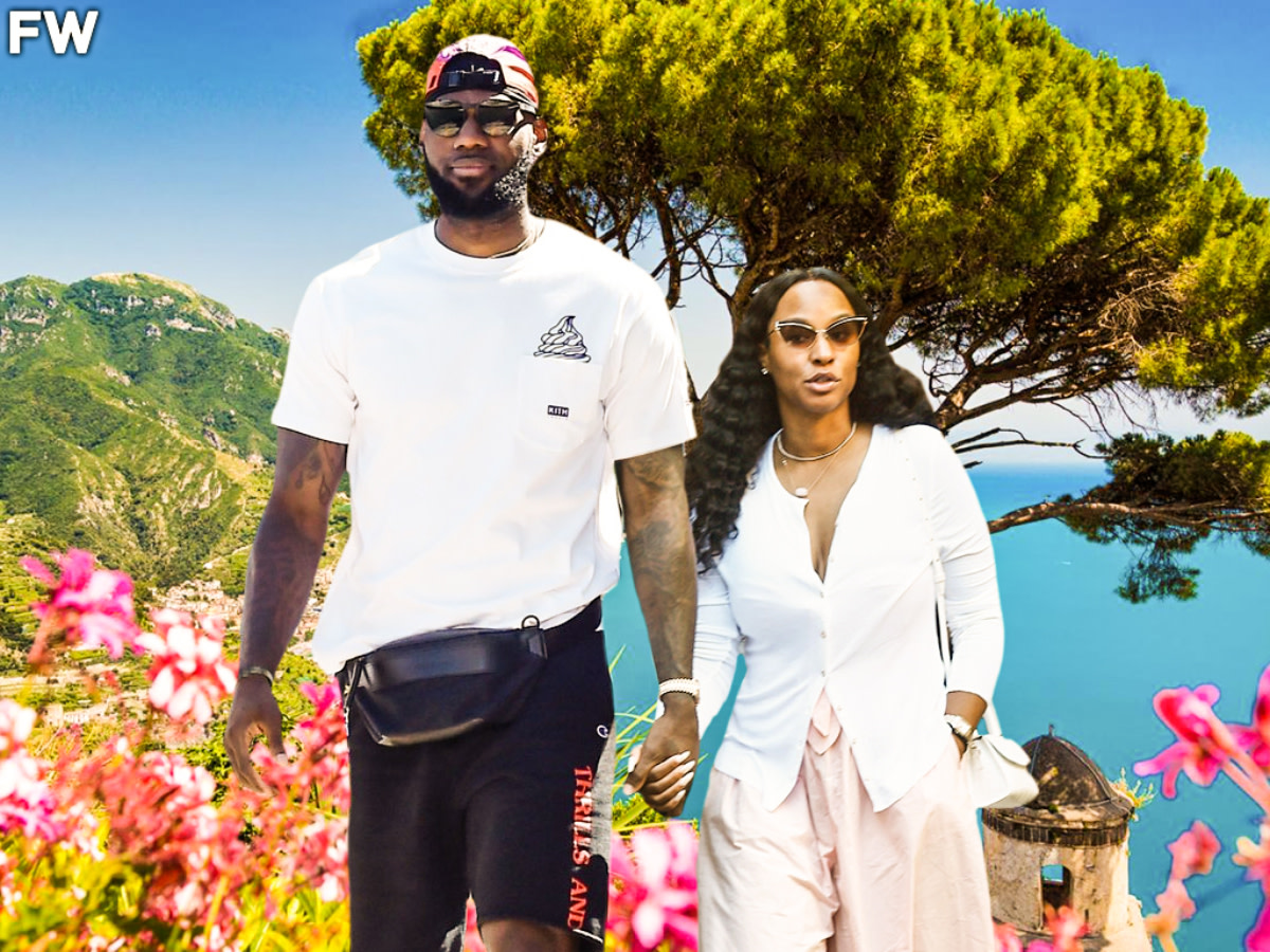 Savannah James Jokingly Showed LeBron James The Middle Finger During Their Wedding Anniversary Vacation In Italy: "On Our Anniversary, This Is How I Get Treated"