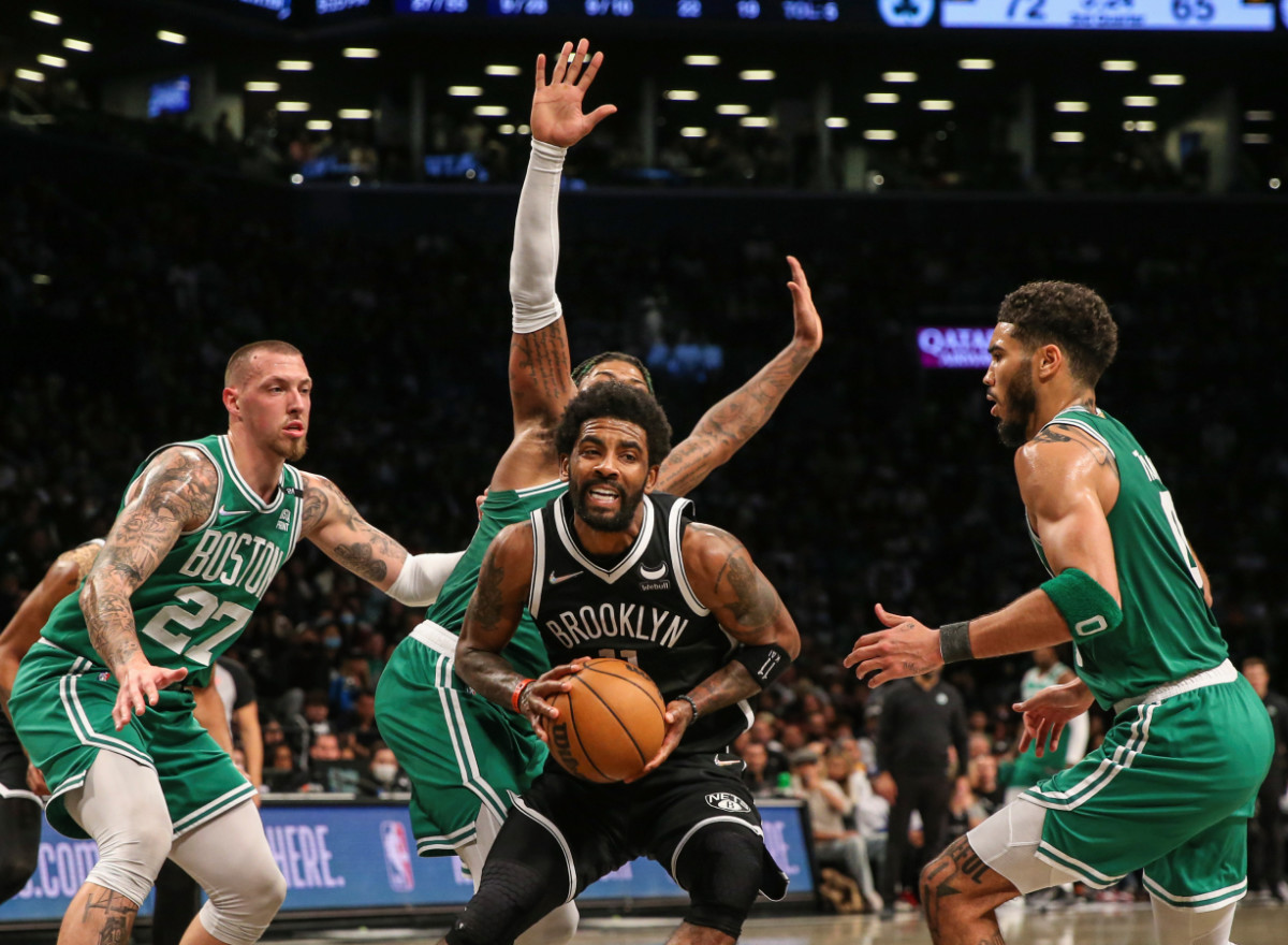 Boston Celtics complete 4-0 sweep of the Brooklyn Nets to advance to the second  round of the NBA playoffs, Sports