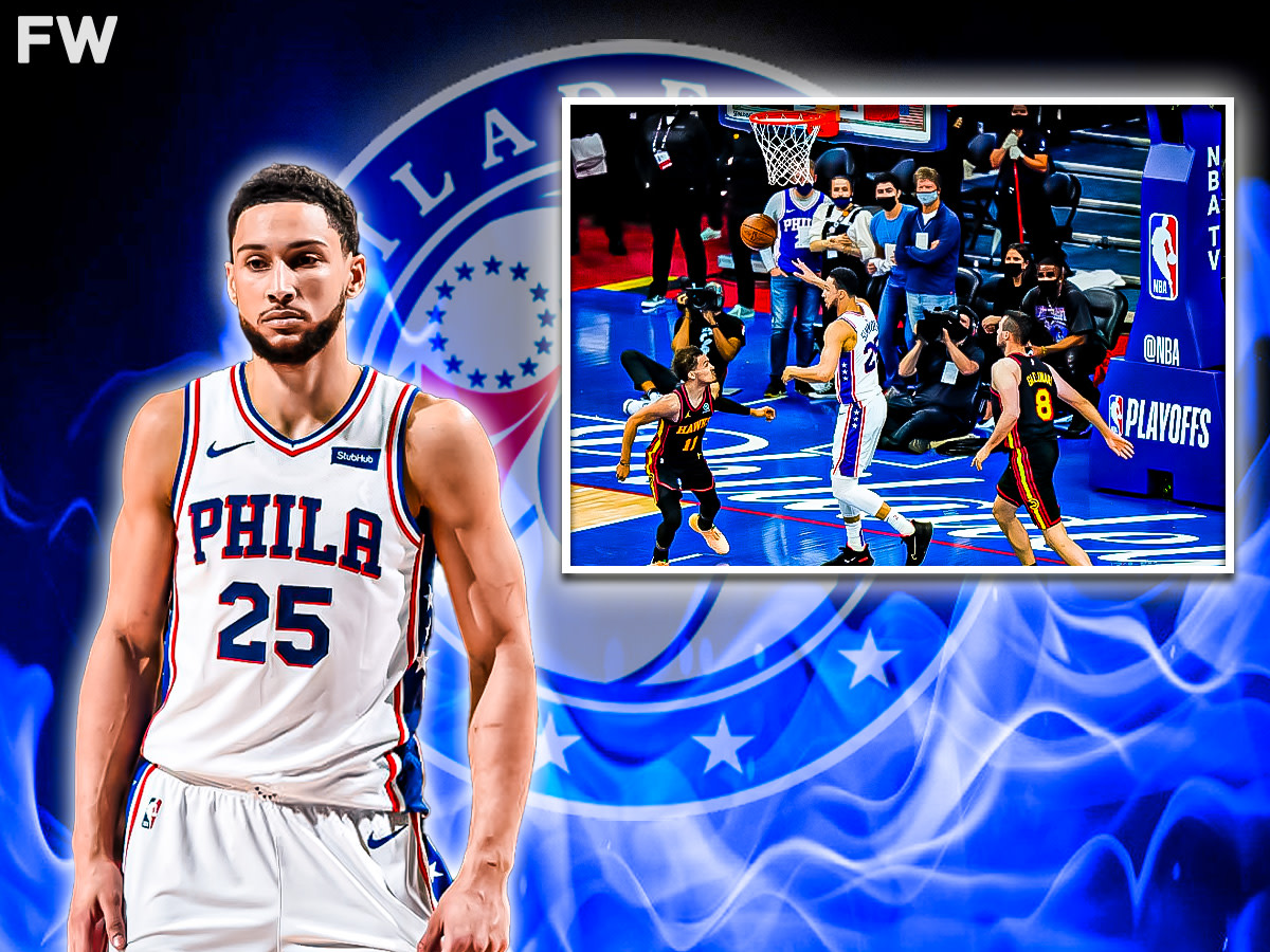 Ben Simmons Defends Himself While Explaining Why He Passed A Wide Open Layup Against Hawks In 2021 NBA Playoffs: "I See Matisse Going. You Know, Matisse Is Athletic, Can Get Up, So I’m Thinking, 'Ok, Quick Pass, He’s Gonna Flush It.'"