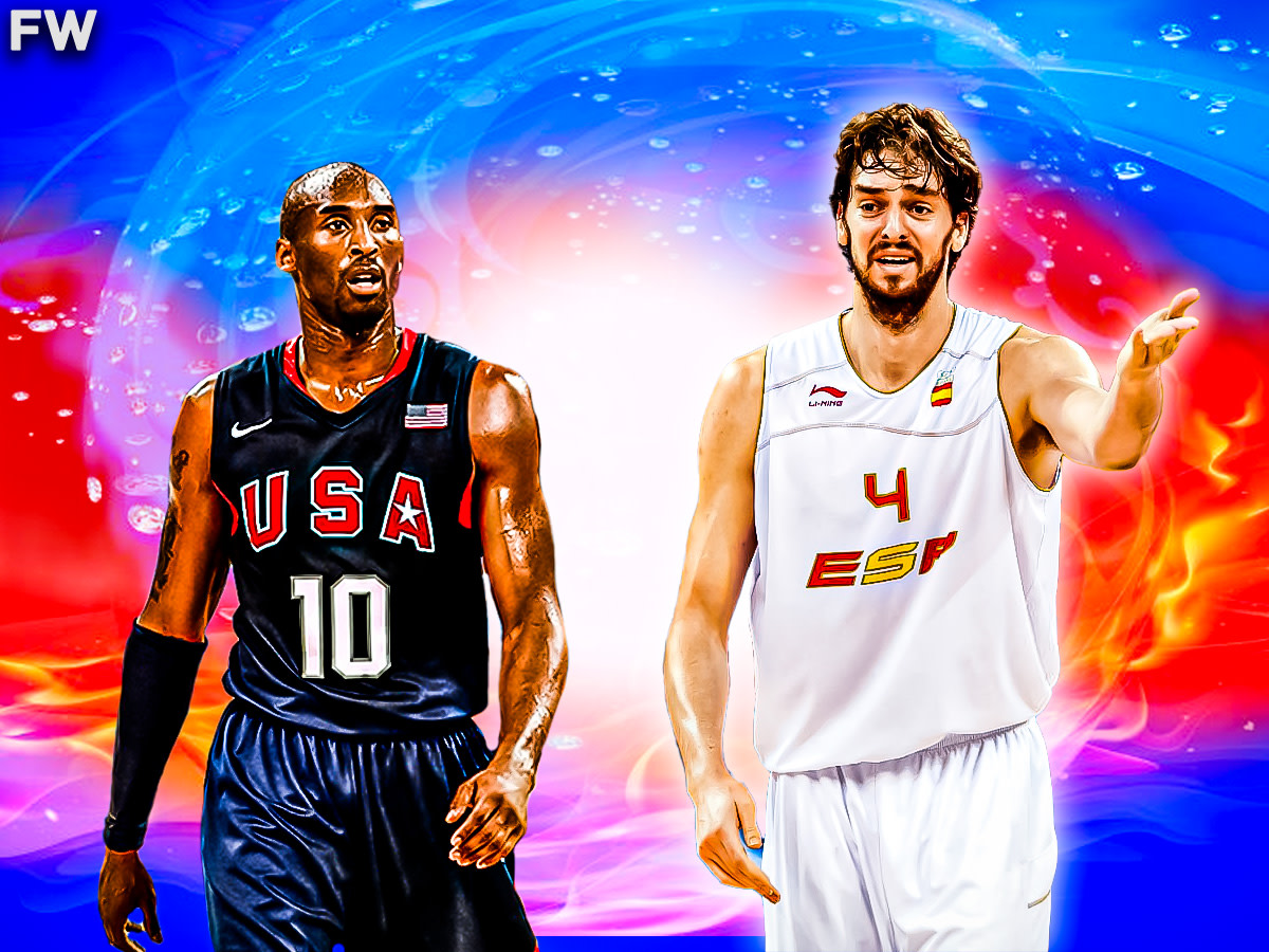 Kobe Bryant Set The Tone For USA In The 2008 Olympics: I'm Running Through  Pau's F*cking Chest, Fadeaway World