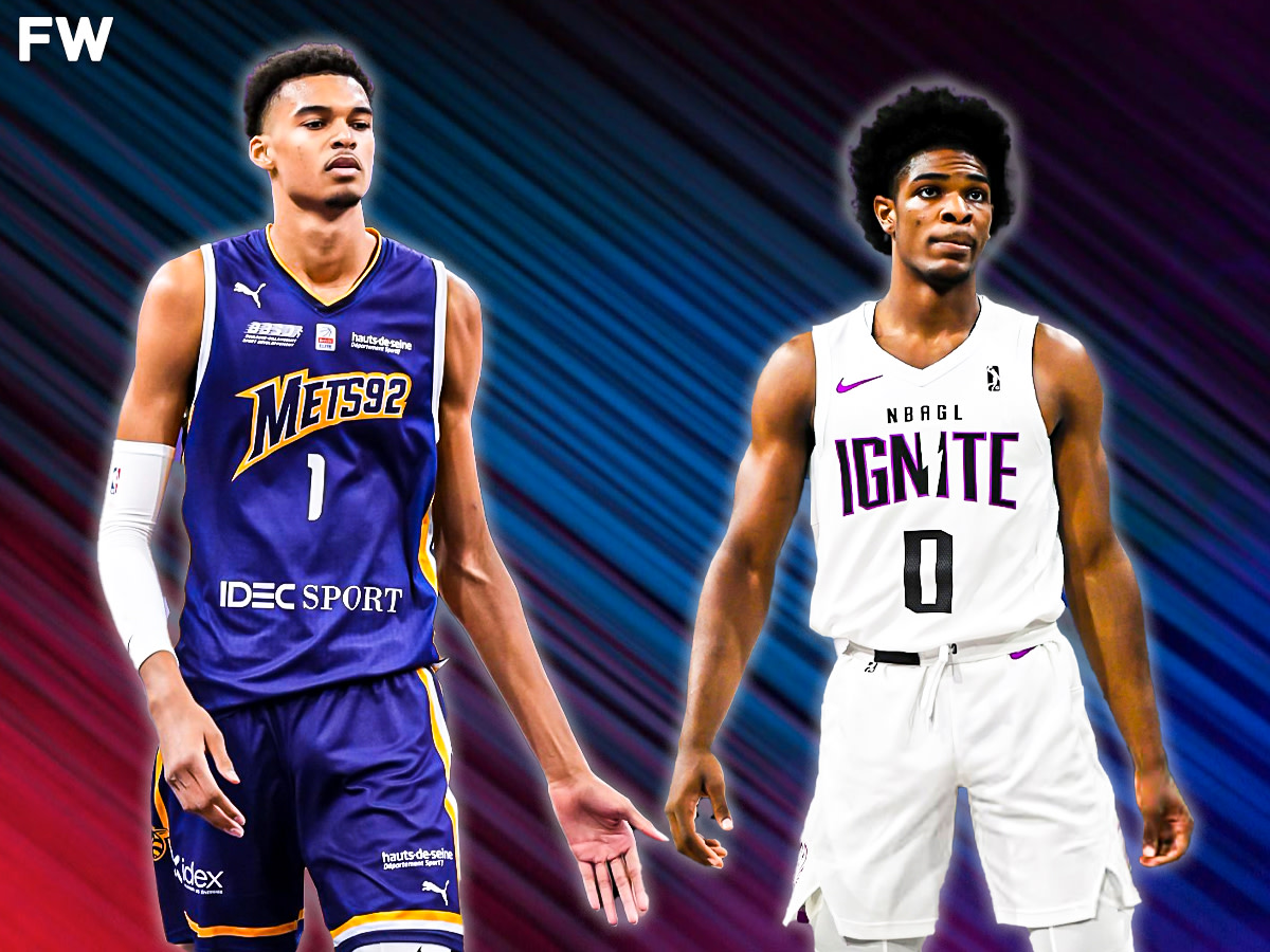 NBA Fans Marvel At Incredible Battle Between Projected Top2 2023 Draft