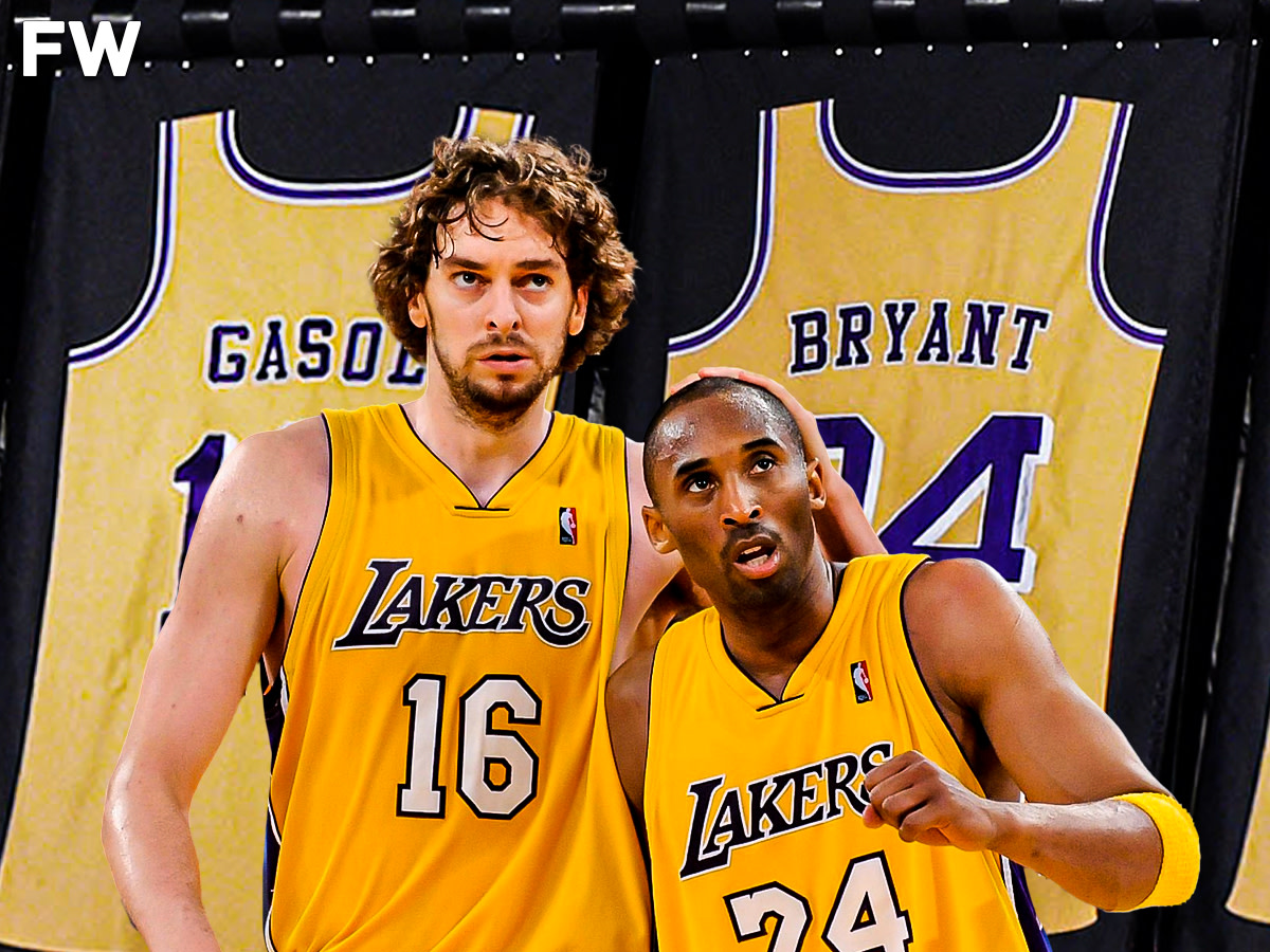 Pau Gasol Opens Up On Having His Jersey Retired By Lakers: “More  Importantly, Next To Kobe's No. 8 And No. 24.” - Fadeaway World