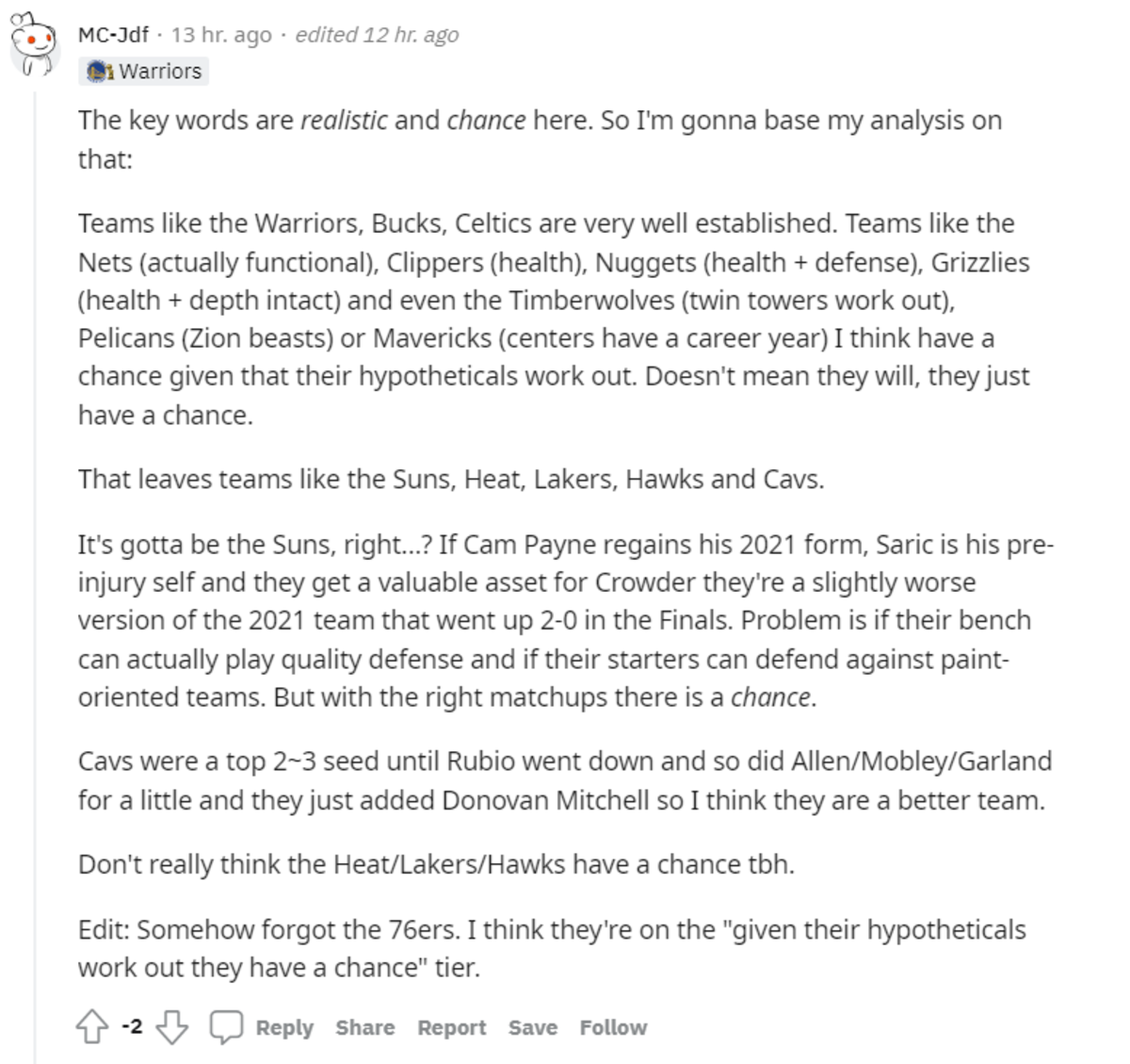 NBA Fans React To Teams That Could Be Surprise Winners Of The 2023 ...