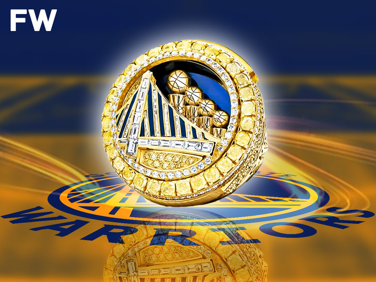 First Look At The Golden State Warriors 2021-22 Championship Ring: 16  Carats Of Yellow And White Diamonds, 7 Carats Of Yellow Diamonds On Bezel -  Fadeaway World