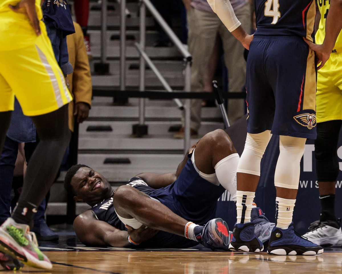 Zion Williamson's Injury Update After Scary Fall Against The Utah Jazz ...