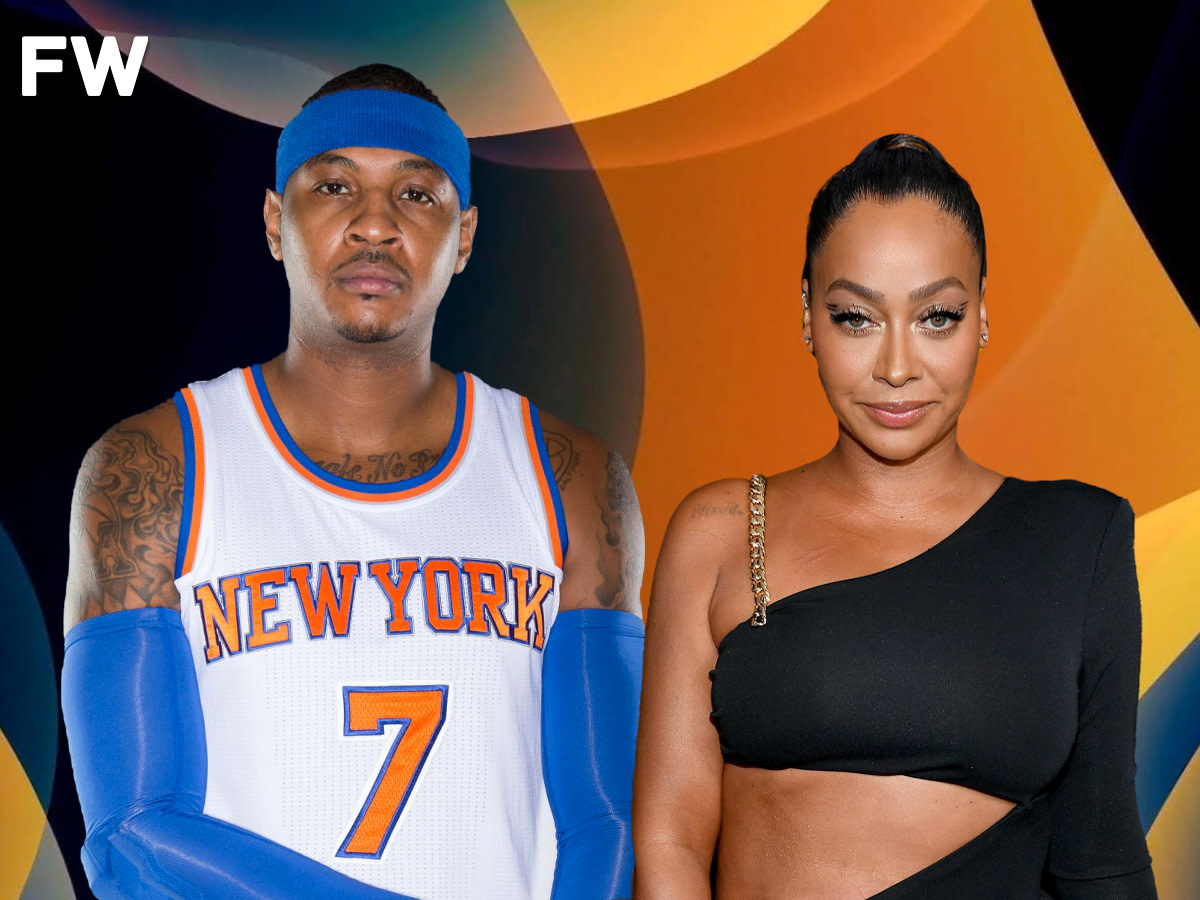 Carmelo Anthony Cozies Up With His Estranged Wife at Fashion Week
