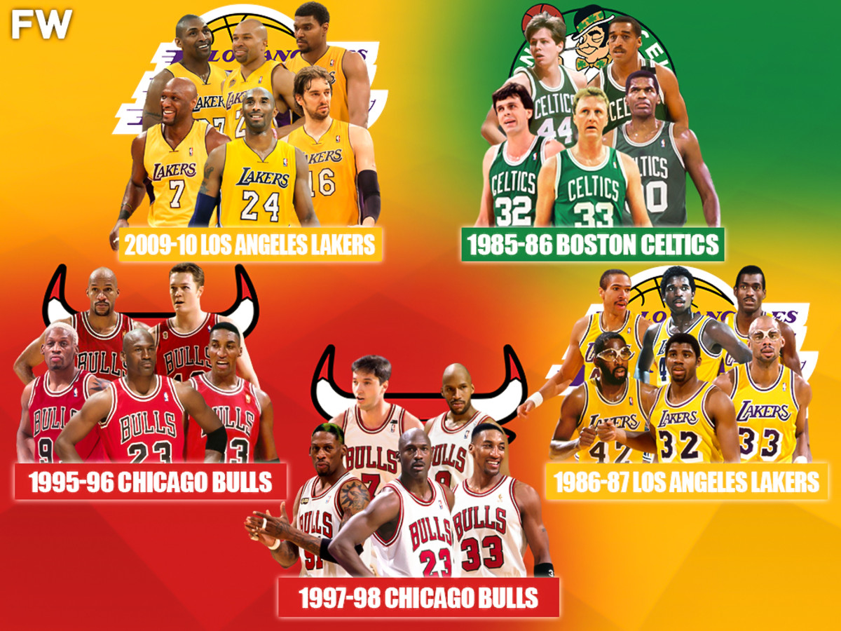 The best NBA team ever? 1995-96 Bulls vs. 1985-86 Celtics in NBA