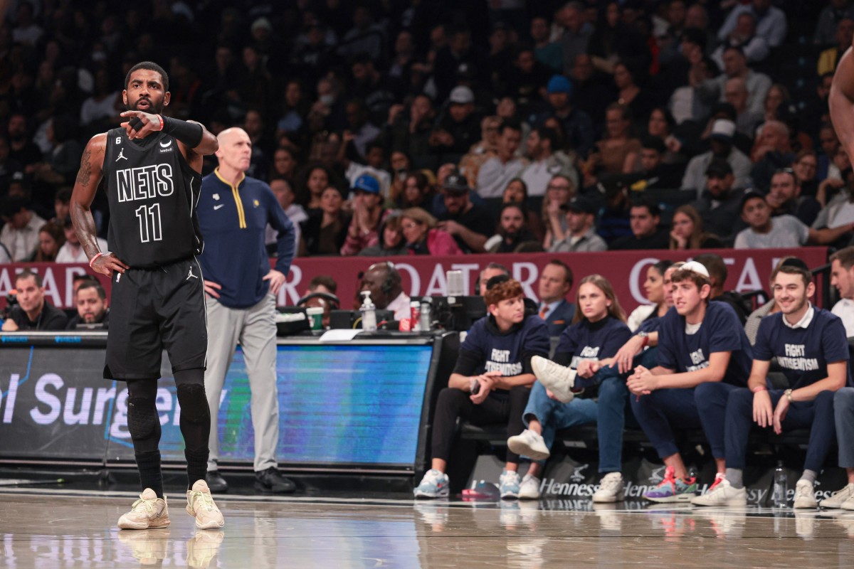 Video: Kyrie Irving Greeted Jewish Ticket Holders Sitting Courtside At ...