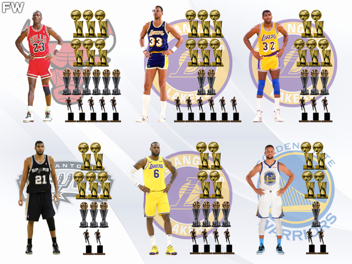The Only NBA Players Who Won 4 Championships, 2 MVP Awards, And 1