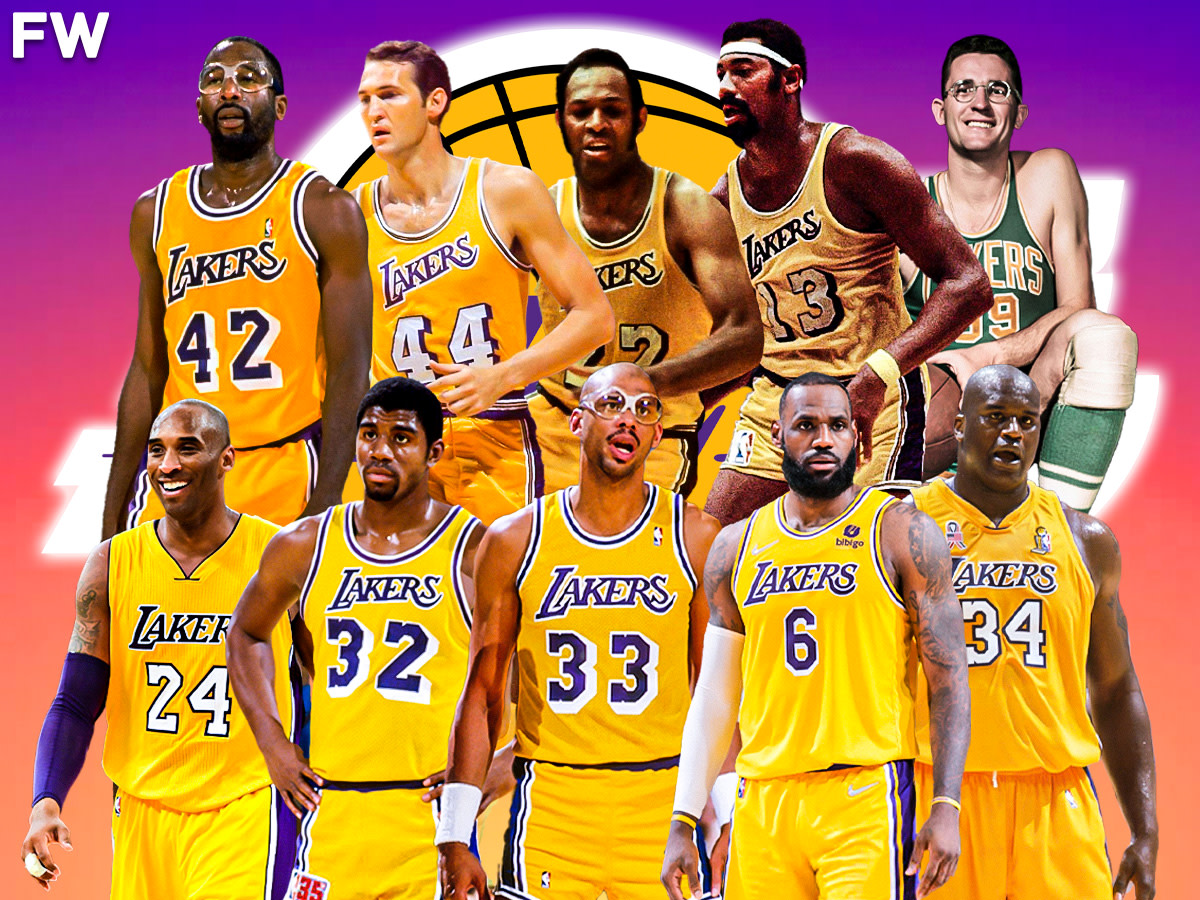The LA Times Ranks 75 Greatest Lakers All Time - Fadeaway World
