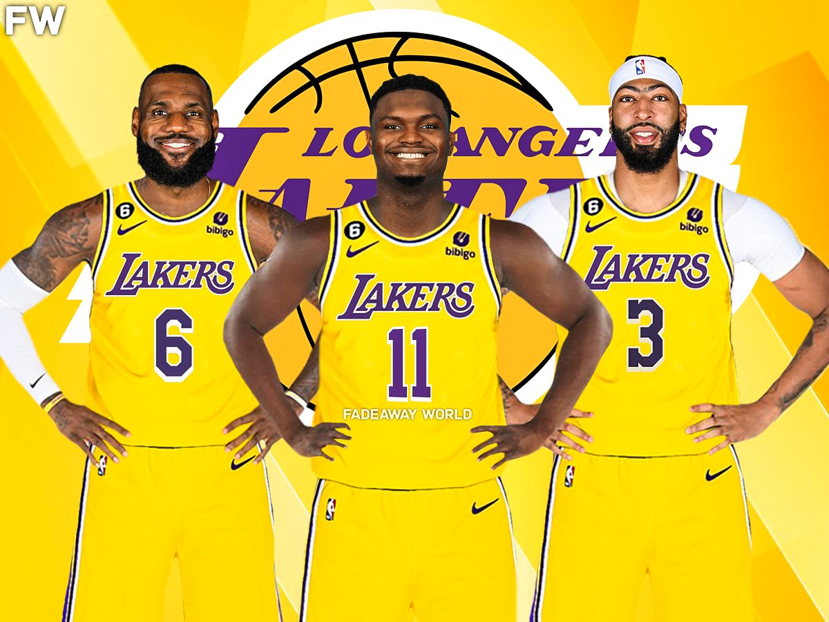 LeBron James, Zion Williamson, Anthony Davis - Los Angeles Lakers
