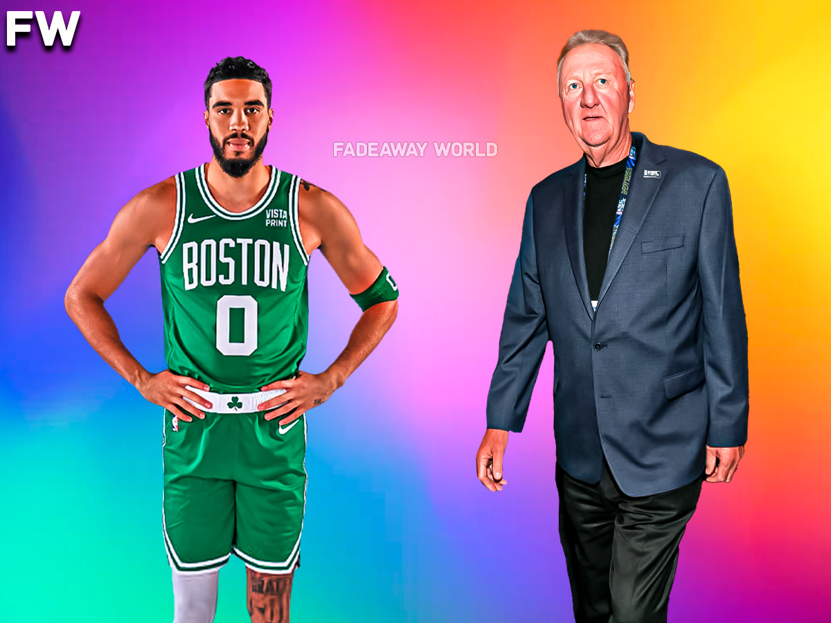 Jayson Tatum And Larry Bird Meet For The First Time At All-Star 2024 ...