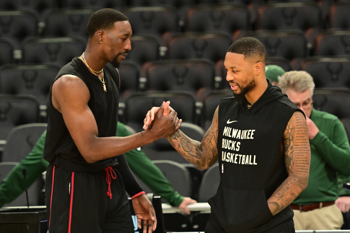 Bam Adebayo Reacts To Damian Lillard Putting Him In His Dream Starting