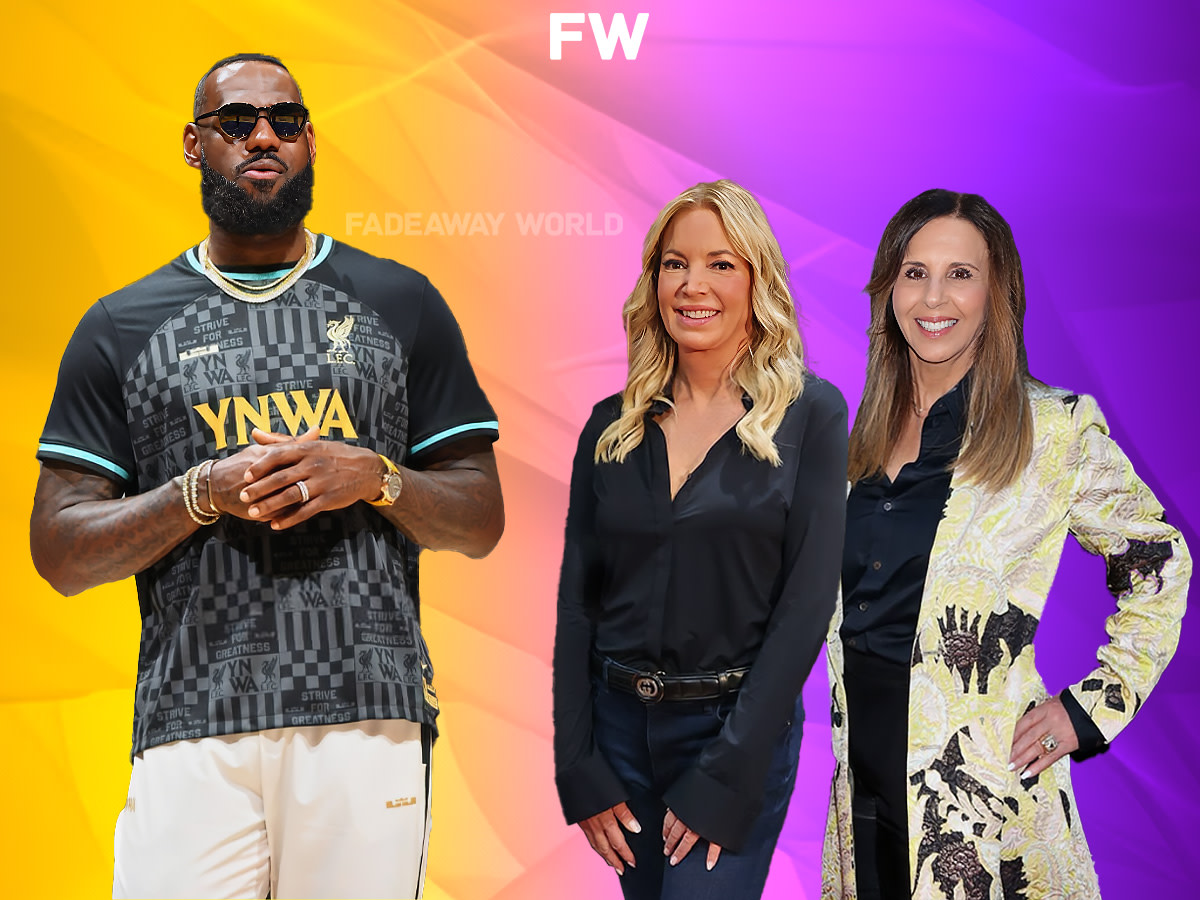 Jeanie buss and sales lebron james