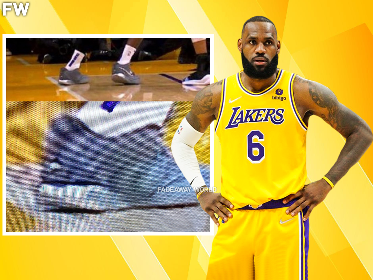 Picture Shows LeBron James Didn't Touch Out Of Bounds Line