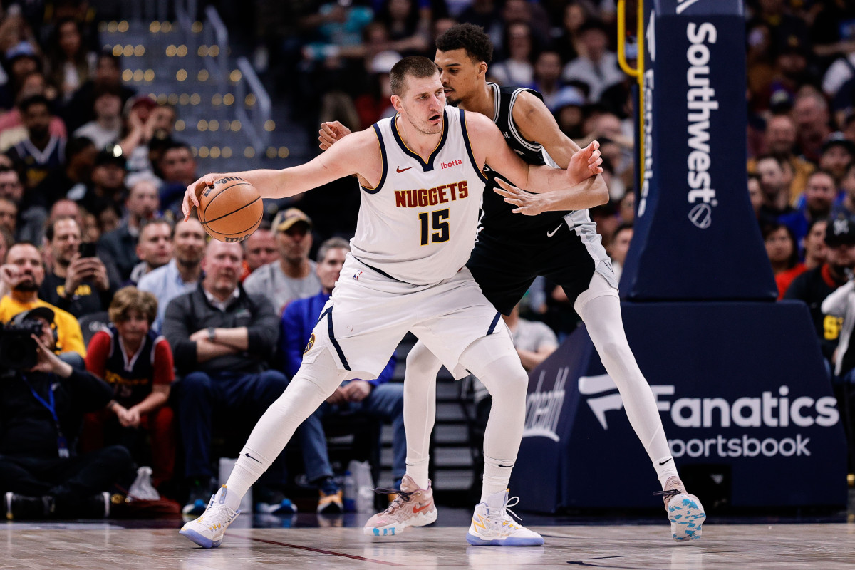 Nikola Jokic Hilariously Made Empty Threats To Victor Wembanyama After Getting A Shot Blocked